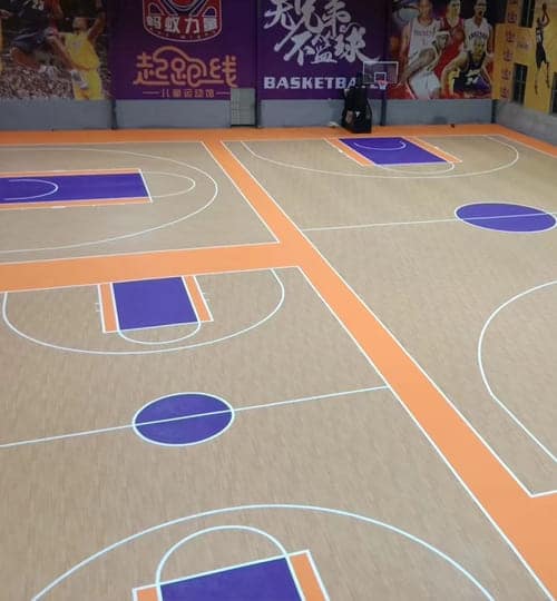 basketball vinyl floor