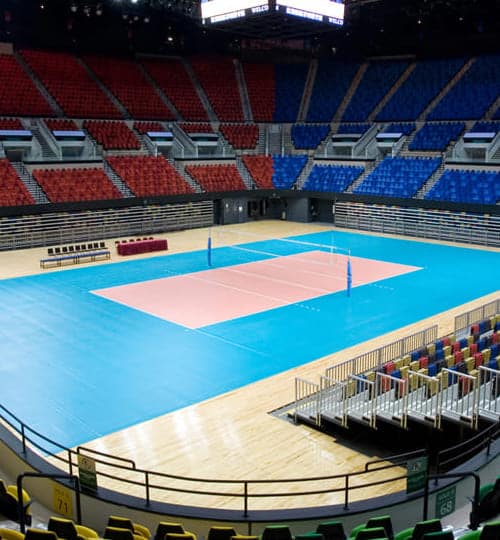 volleyball floor