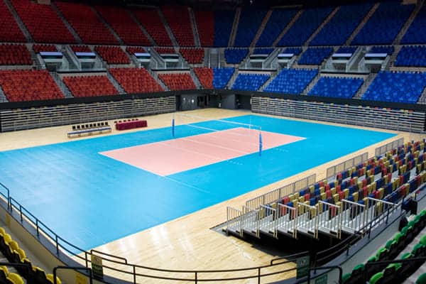 volleyball floor