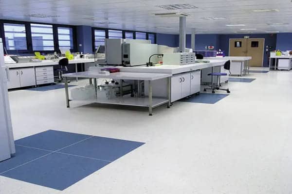 Laboratory floor