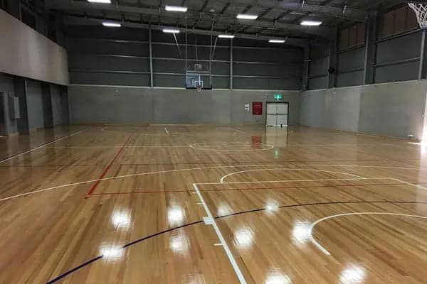 gymnasium floor