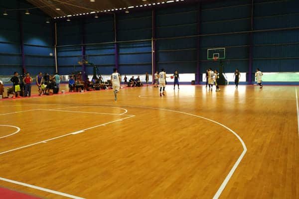 basketball court floor