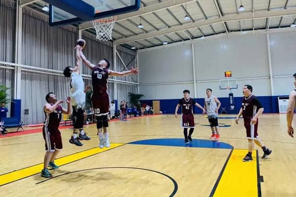 vinyl basketball floor